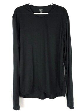 Pepper Women’s Black Jersey Knit Tee, Size XXL